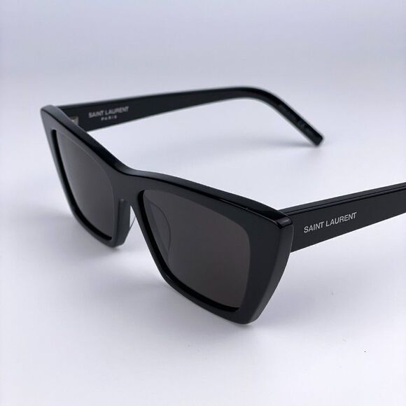 NEW Saint Laurent SL276 001 BLACK MICA Black Grey Cat Eye Sunglsses main image 7